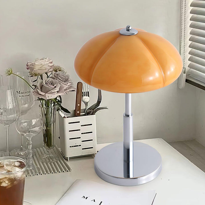 Lampa stołowa Bauhaus z grzybem