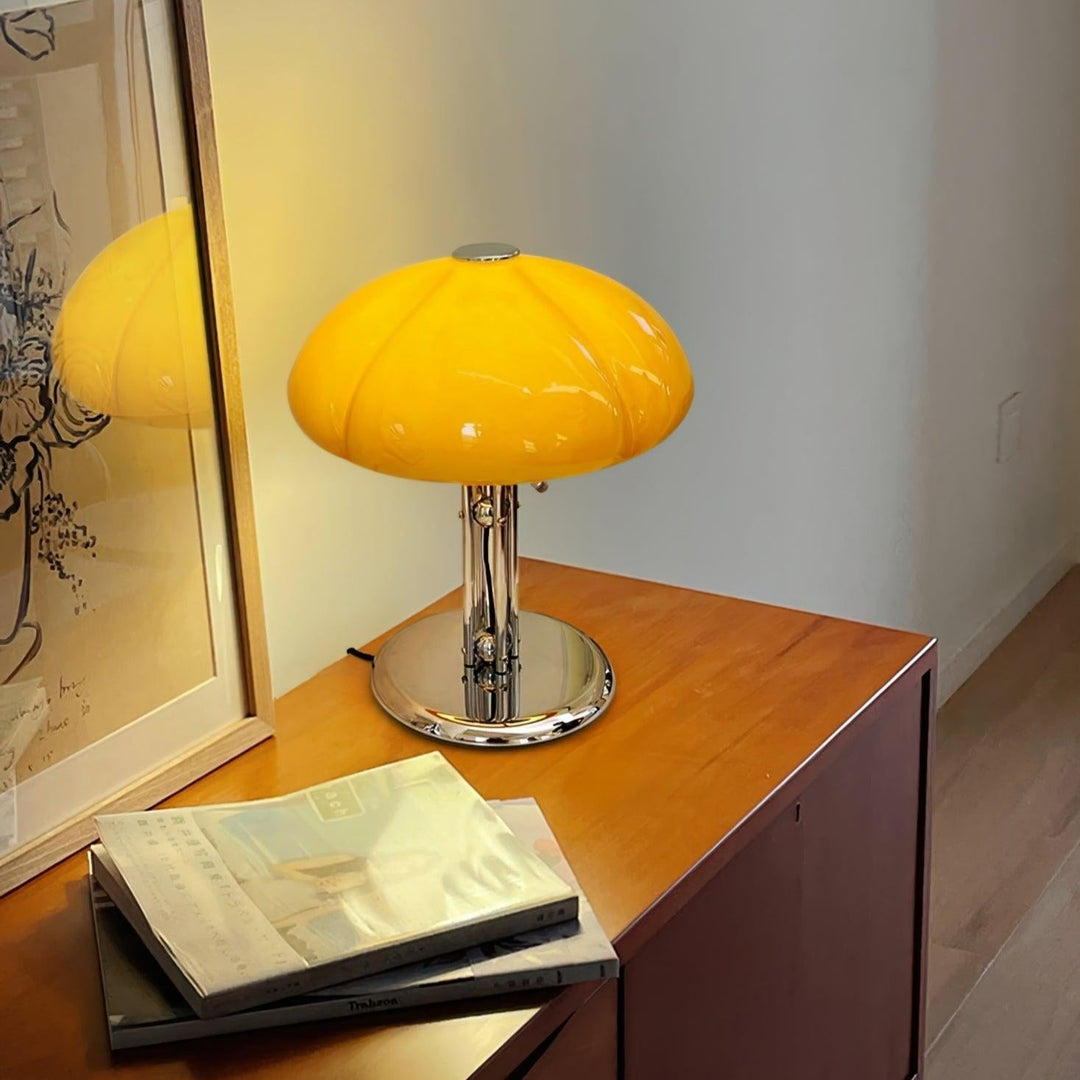 Lampa stołowa Bauhaus z grzybem