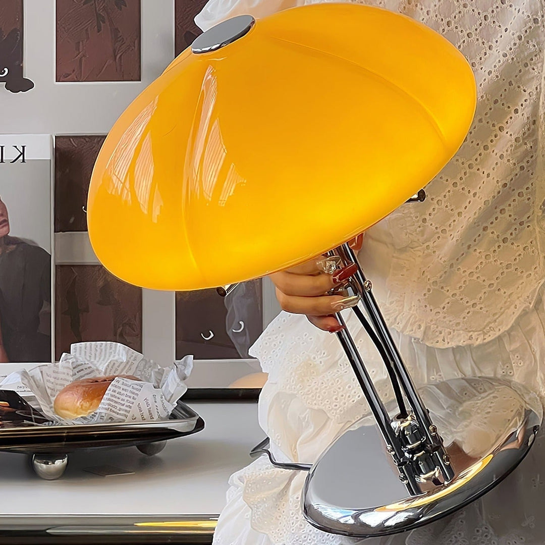 Lampa stołowa Bauhaus z grzybem