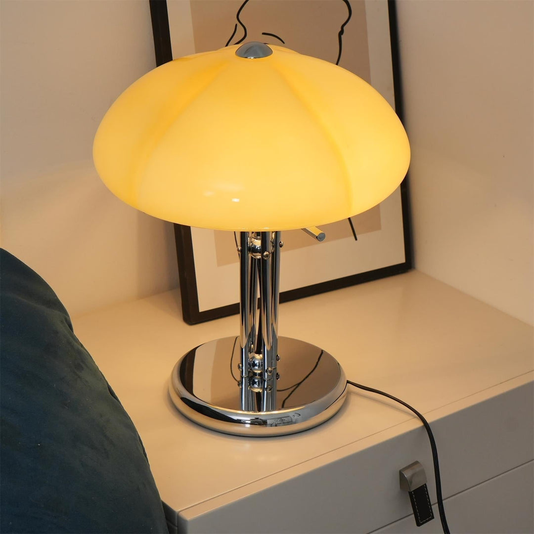 Lampa stołowa Bauhaus z grzybem