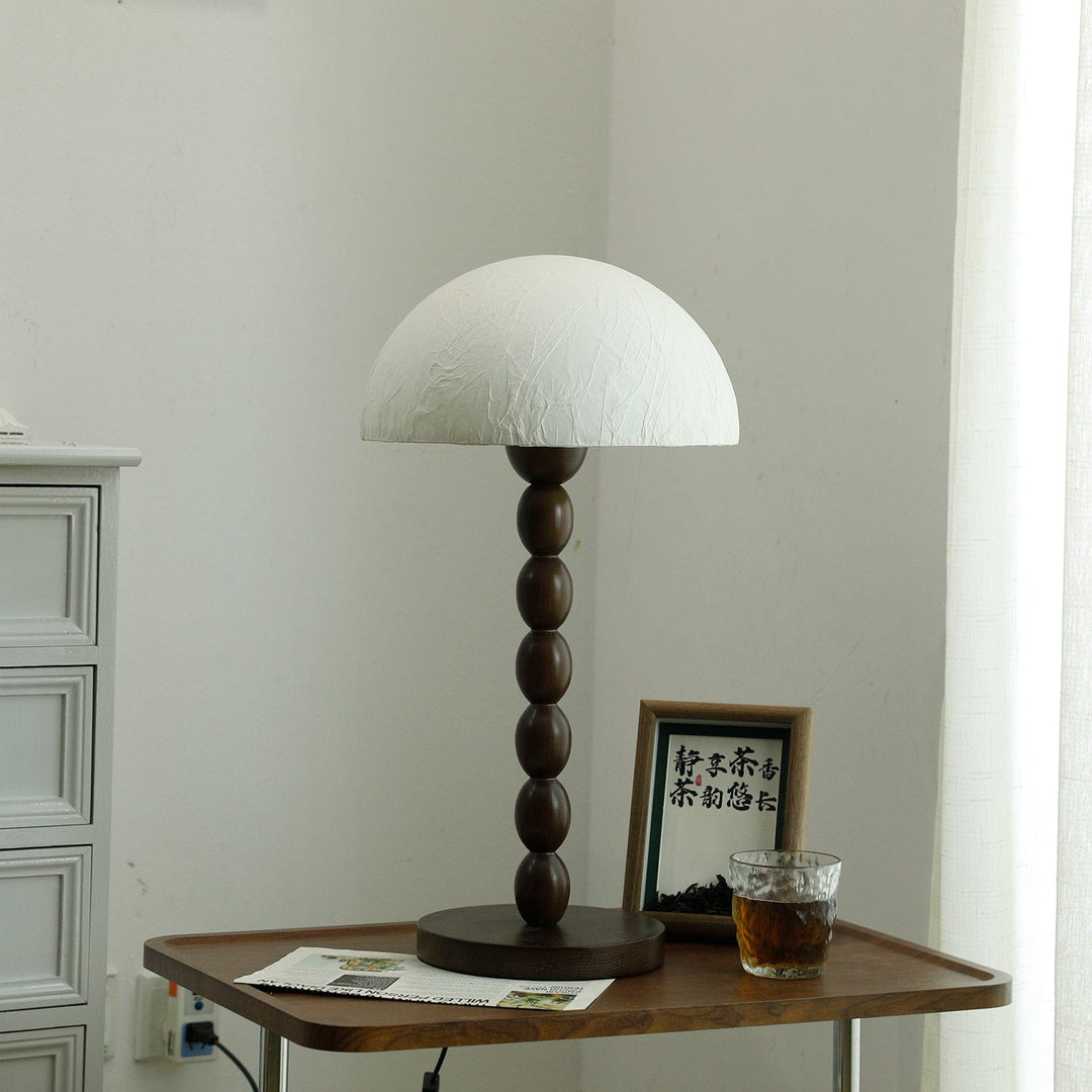 Lampa stołowa Satori z papierowym kloszem