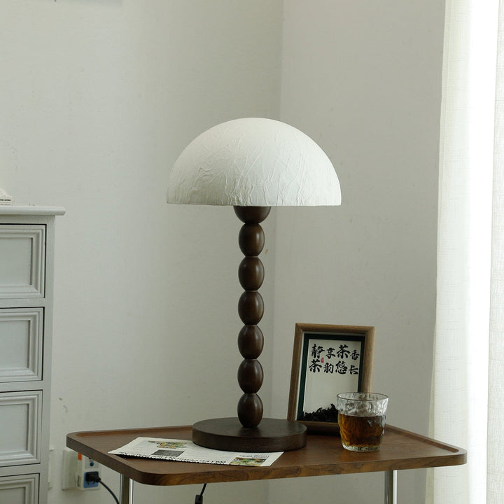 Lampa stołowa Satori z papierowym kloszem