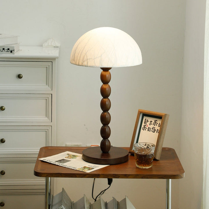 Lampa stołowa Satori z papierowym kloszem