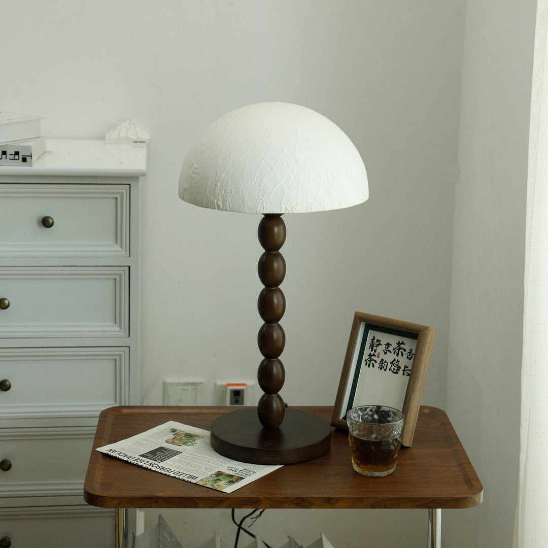 Lampa stołowa Satori z papierowym kloszem