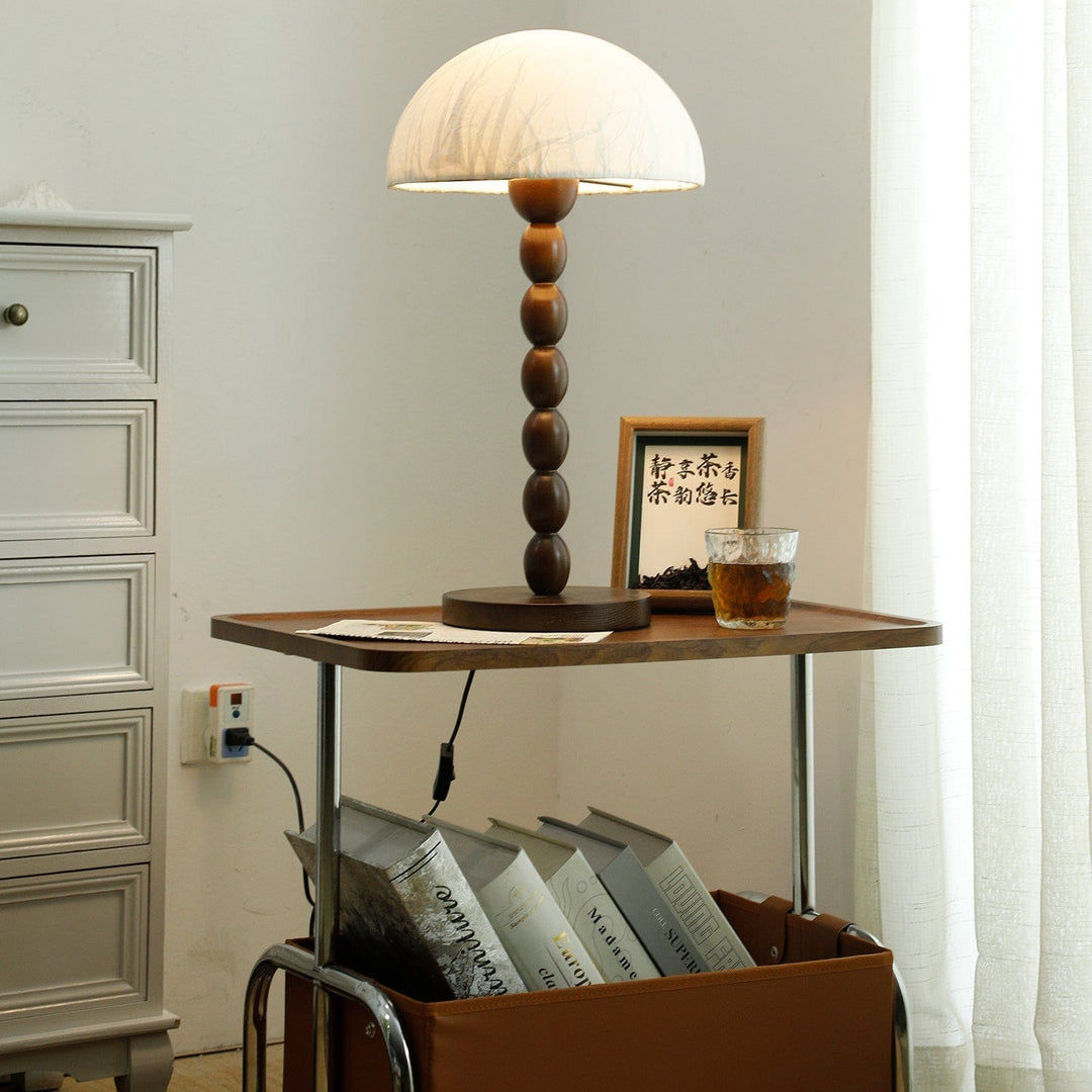 Lampa stołowa Satori z papierowym kloszem