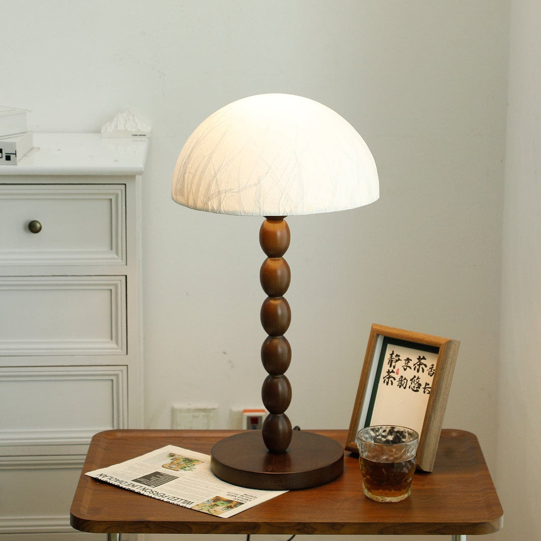 Lampa stołowa Satori z papierowym kloszem
