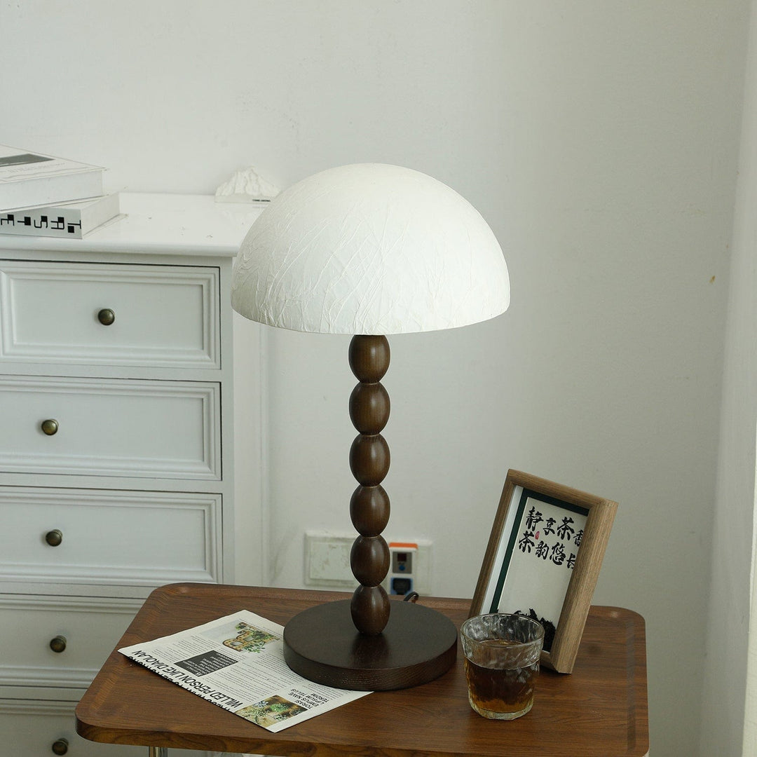 Lampa stołowa Satori z papierowym kloszem