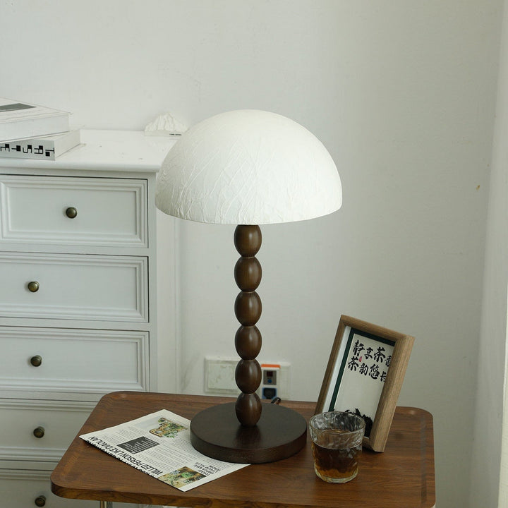 Lampa stołowa Satori z papierowym kloszem