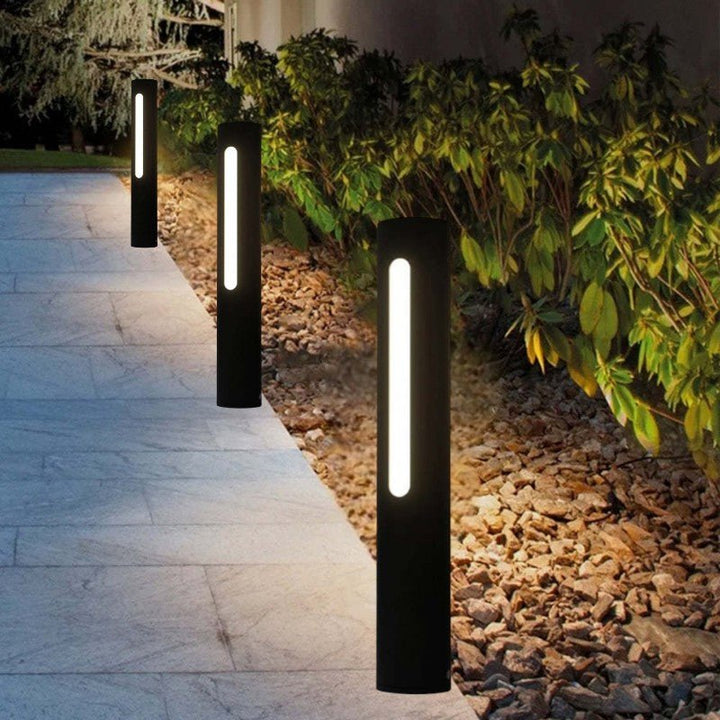 Pena Nowoczesna Lampa LED Zewnętrzna Metalowa Metal/Akryl