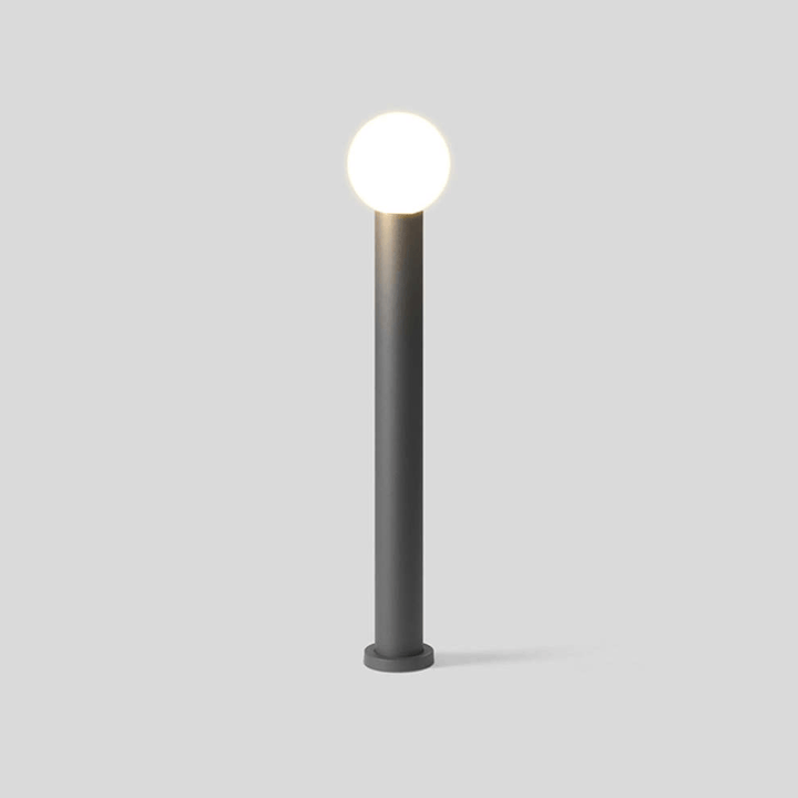 Nowoczesna lampa LED Pena Metalowa Czarna Oświetlenie Zewnętrzne