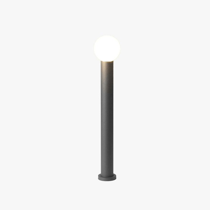 Nowoczesna lampa LED Pena Metalowa Czarna Oświetlenie Zewnętrzne