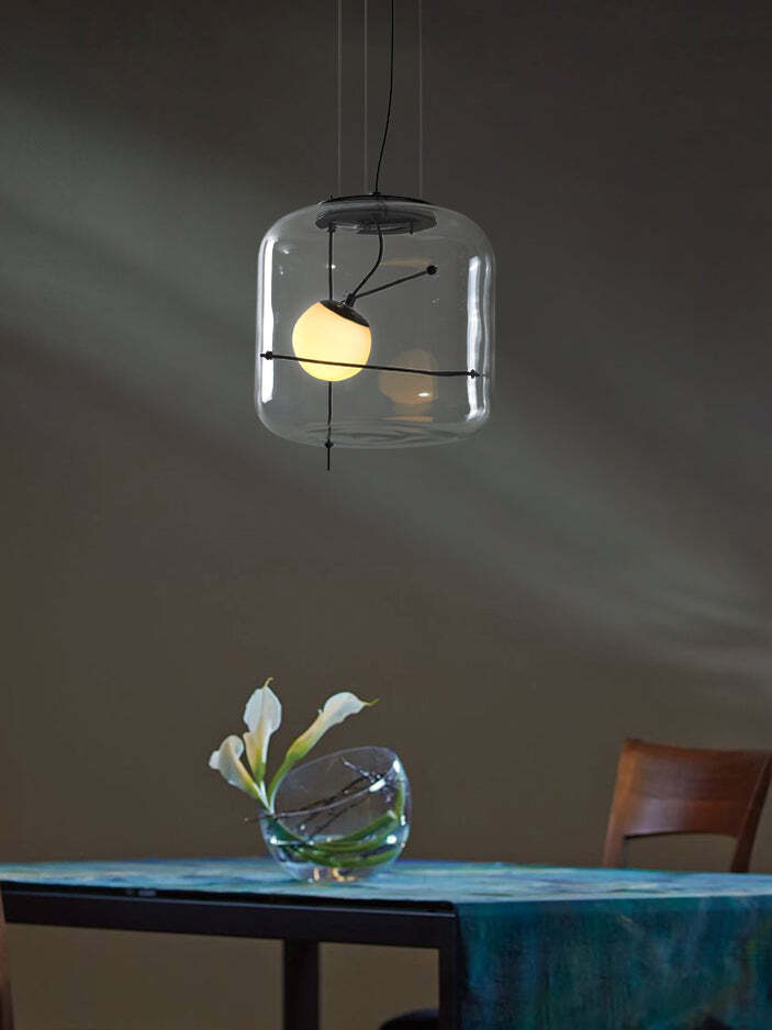 Lampa wisząca Plot ze szkła