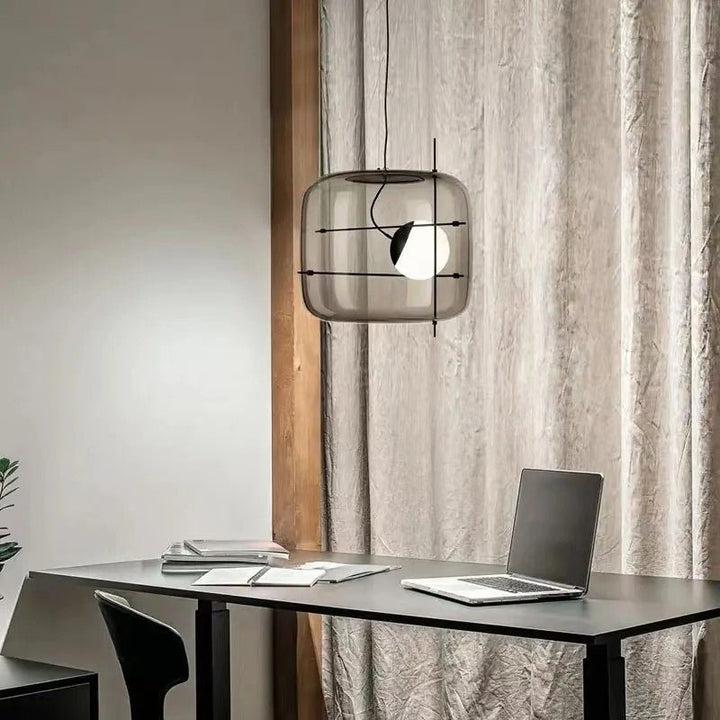 Lampa wisząca Plot ze szkła