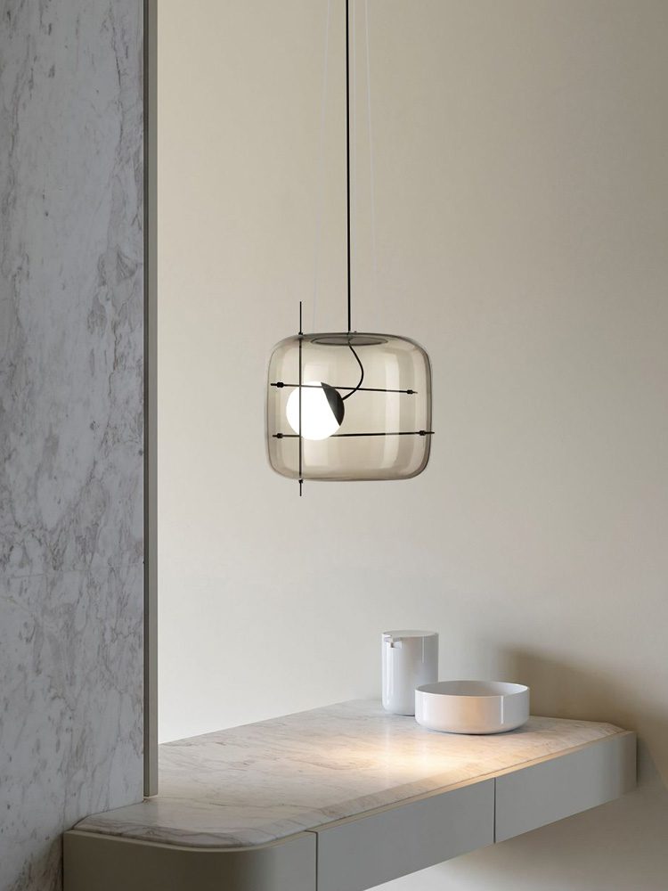 Lampa wisząca Plot ze szkła