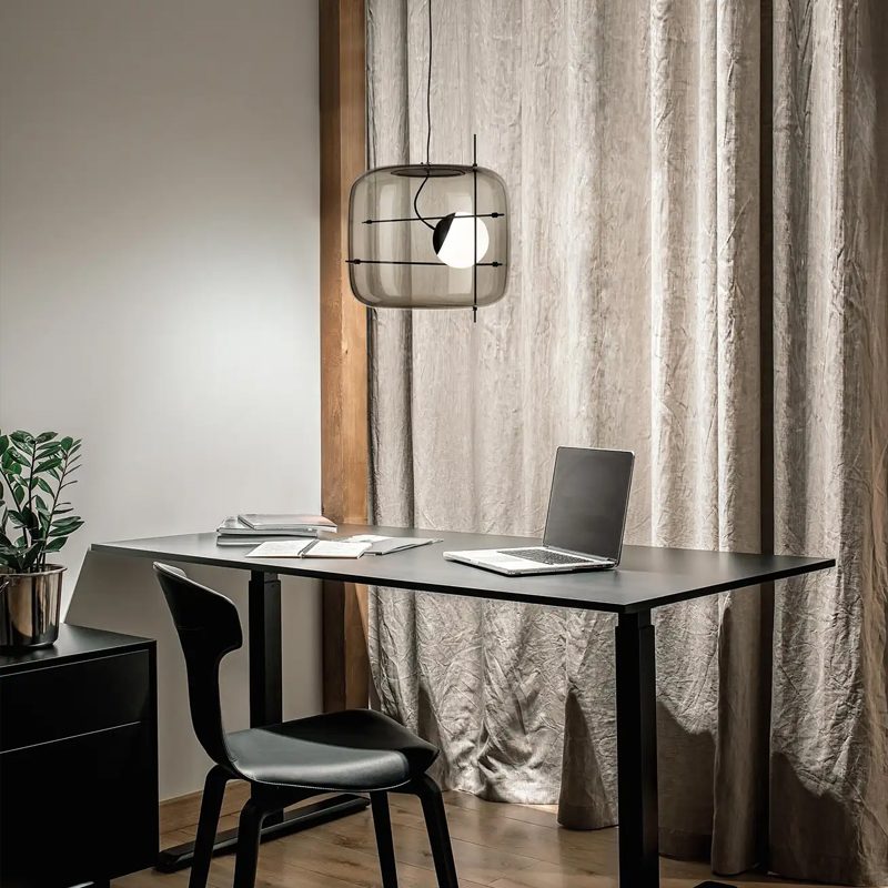 Lampa wisząca Plot ze szkła