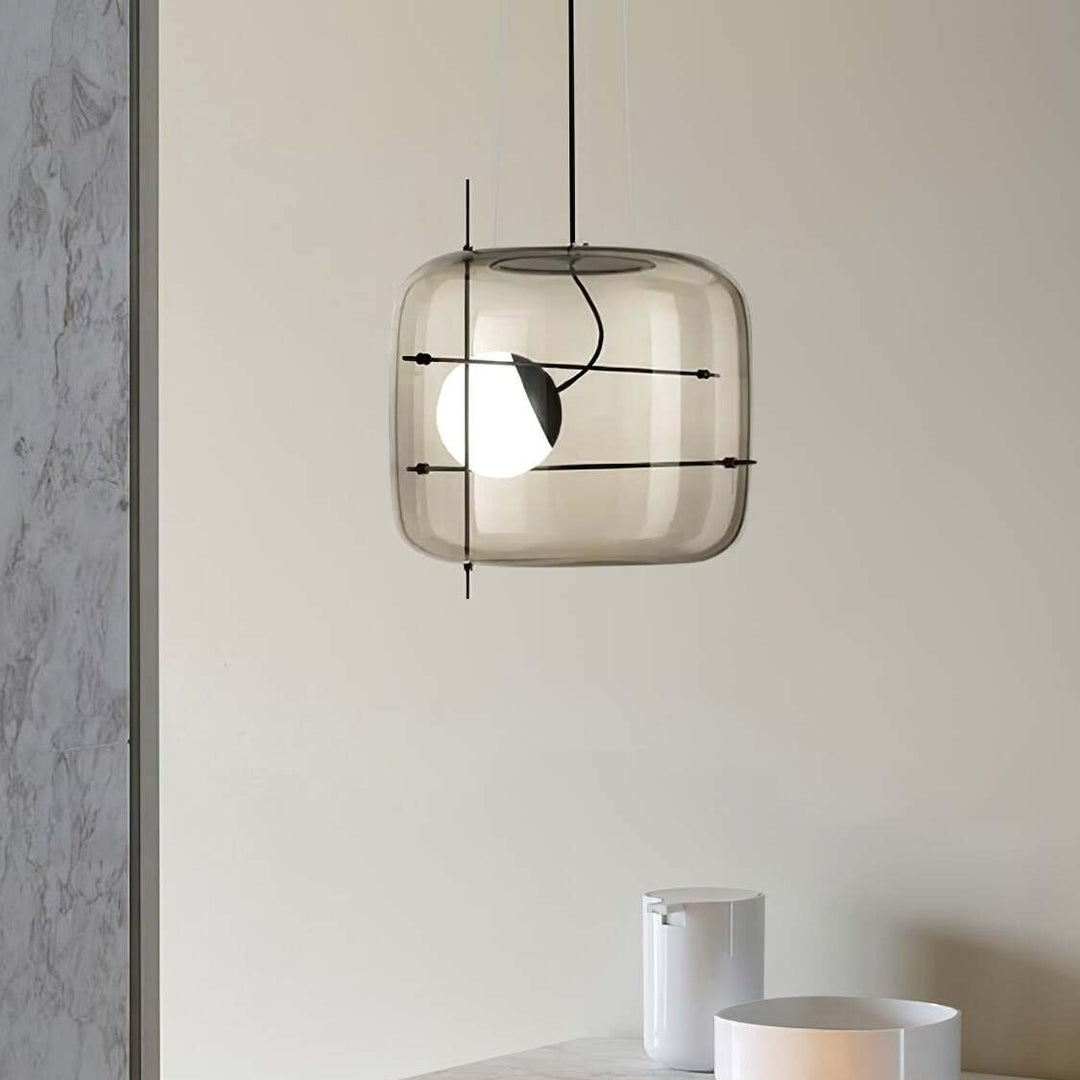Lampa wisząca Plot ze szkła