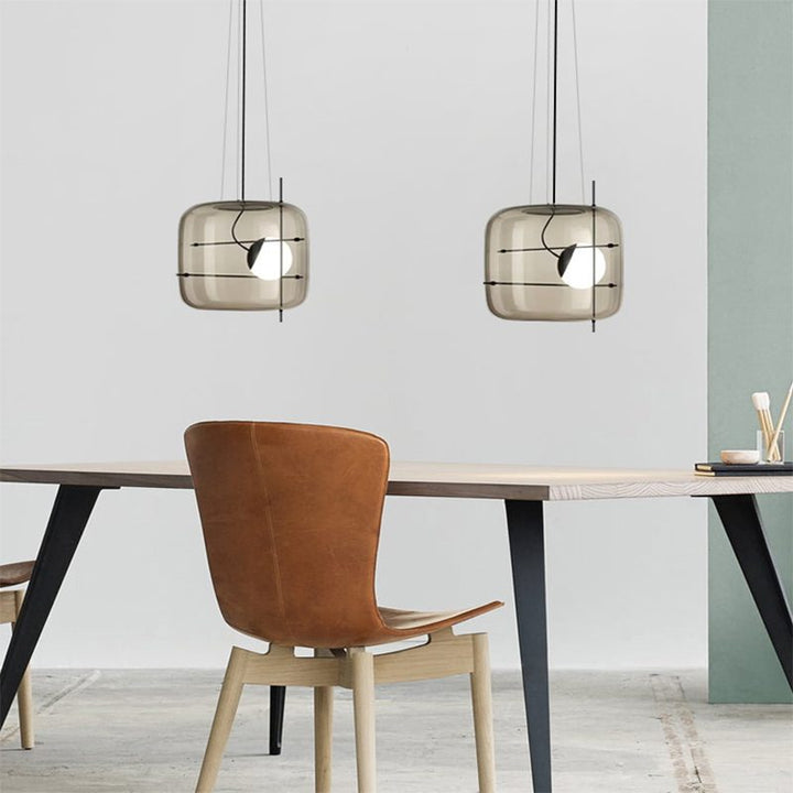 Lampa wisząca Plot ze szkła