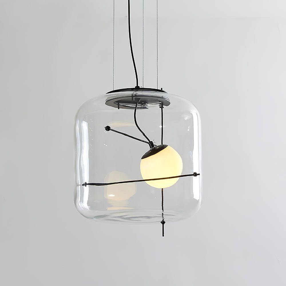 Lampa wisząca Plot ze szkła