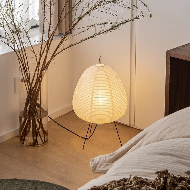 Japońska lampa z papieru ryżowego - Lampa z papieru ryżowego