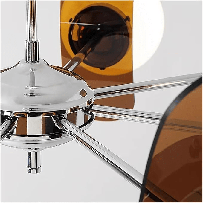 Retro Bauhaus żyrandol