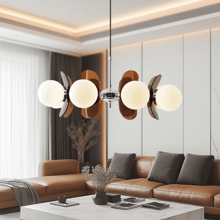 Retro Bauhaus żyrandol