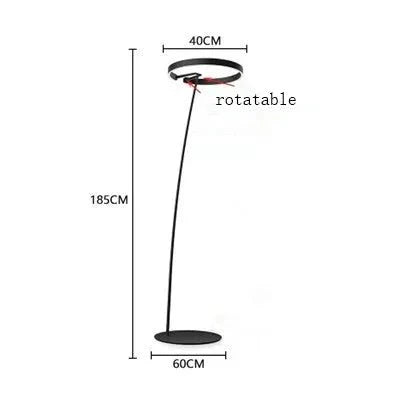 Skandynawska lampa stojąca LED