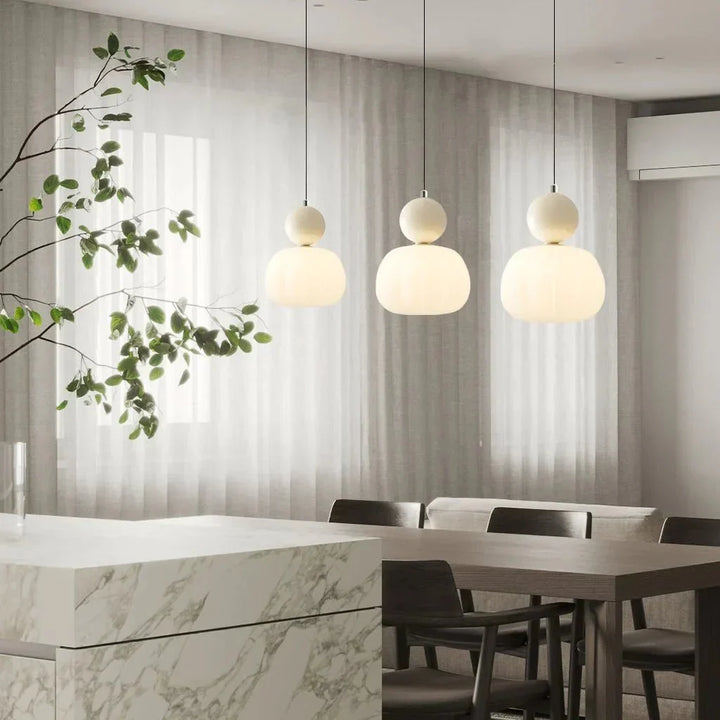 Lampa wisząca Scout Creme Art Deco