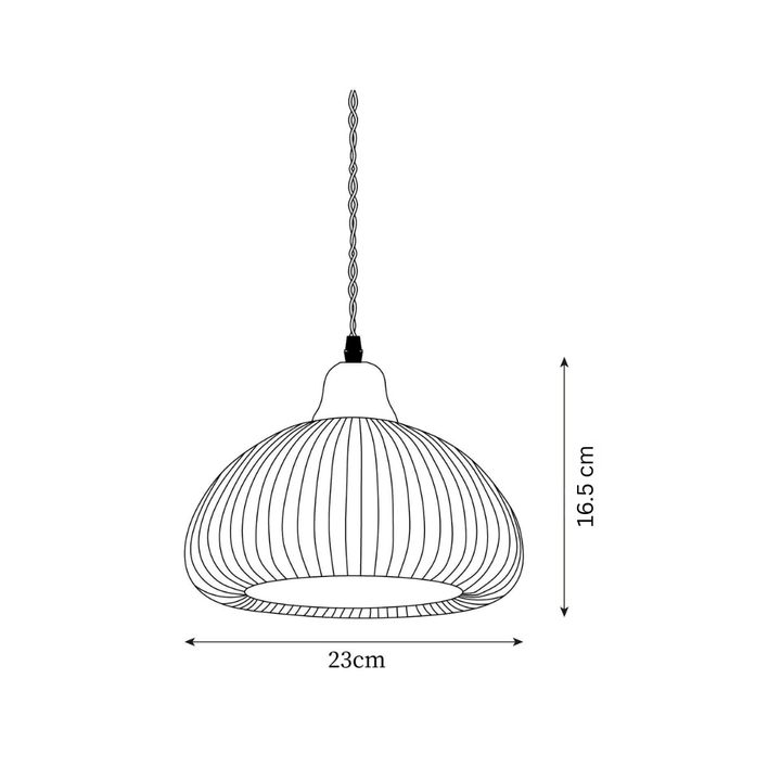 Lampa Wisząca Sidra Ceramiczna