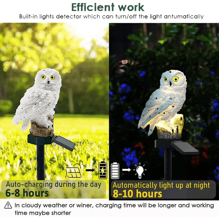 Lampa solarna Sowa (2-pak)