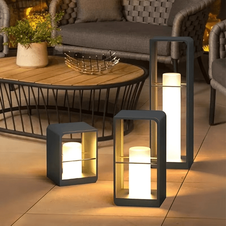 Lampa tarasowa na energię słoneczną