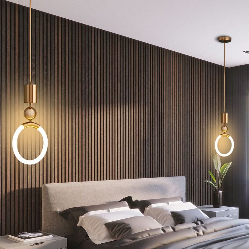 Nordycka Prosta Lampa Wisząca LED