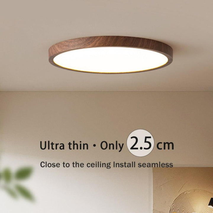 Ultrad cienka okrągła lampa sufitowa