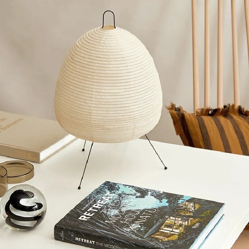 Japońska lampa z papieru ryżowego - Lampa z papieru ryżowego
