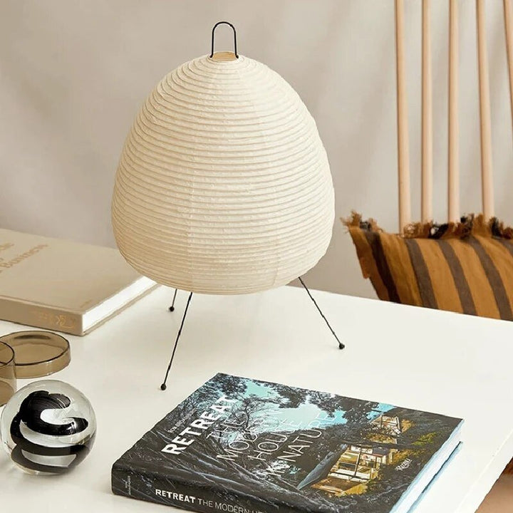 Japońska lampa z papieru ryżowego - Lampa z papieru ryżowego