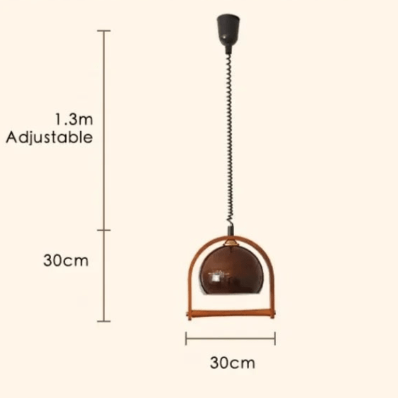 Vintage lampy wiszące Bauhaus