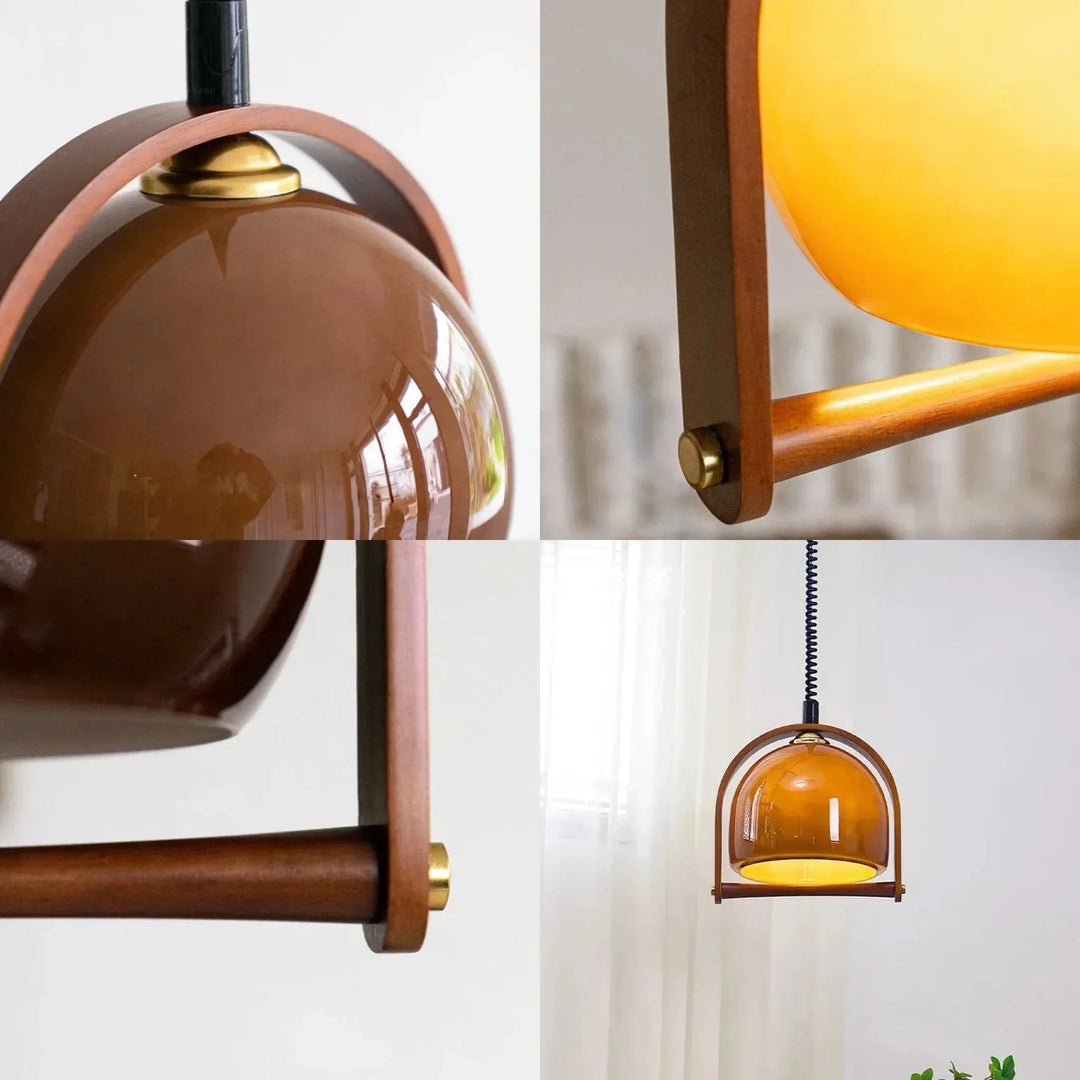 Vintage lampy wiszące Bauhaus