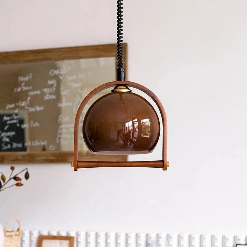 Vintage lampy wiszące Bauhaus