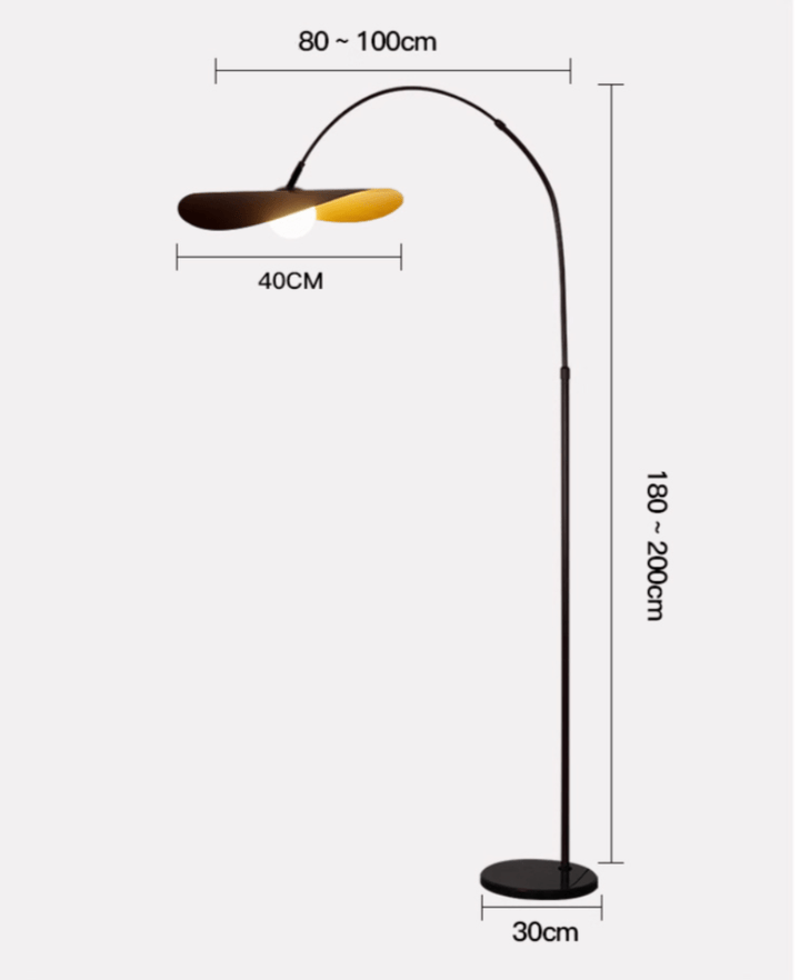 Lampa podłogowa Wabi Sabi