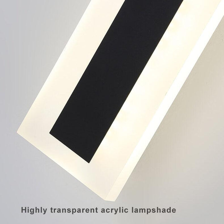 Lampa ścienna akrylowa na zewnątrz