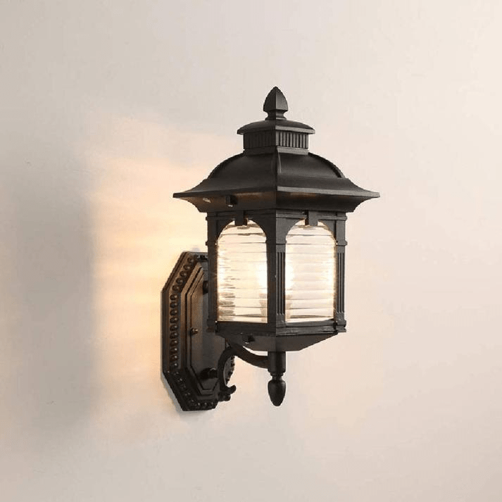 Lampa ścienna Antyczne Szkło