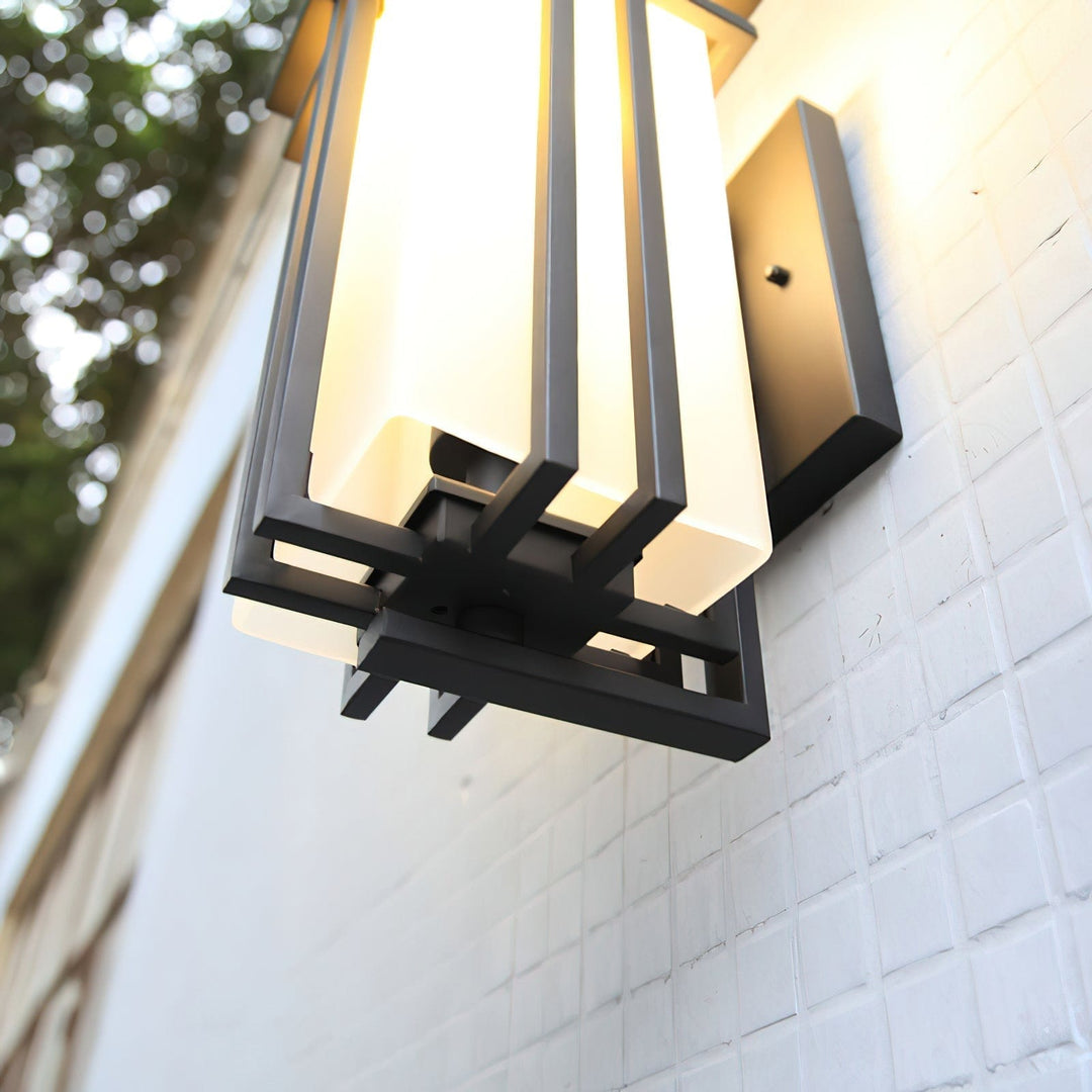 Lampa ścienna Linden na zewnątrz