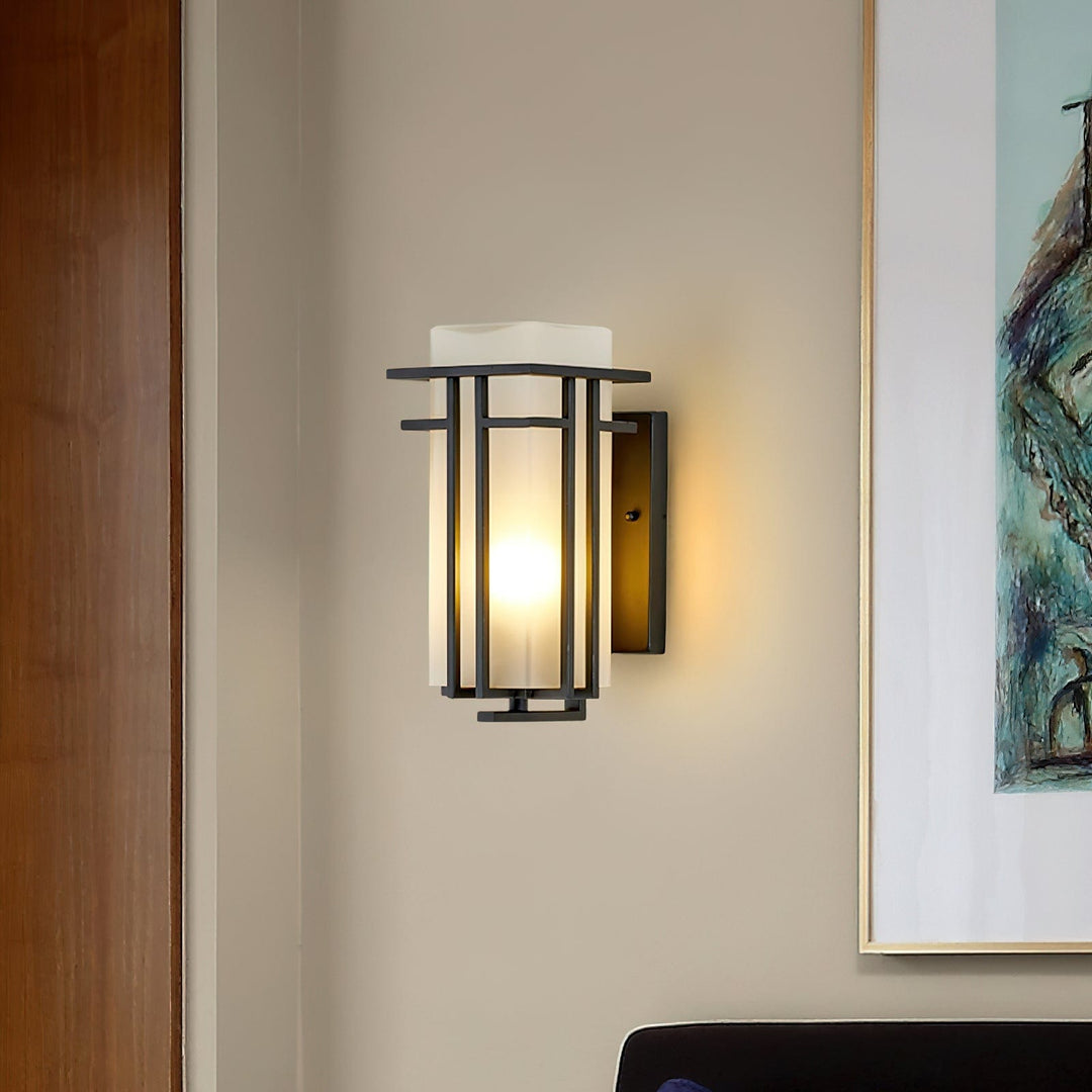 Lampa ścienna Linden na zewnątrz