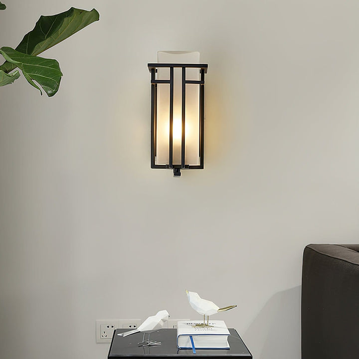 Lampa ścienna Linden na zewnątrz