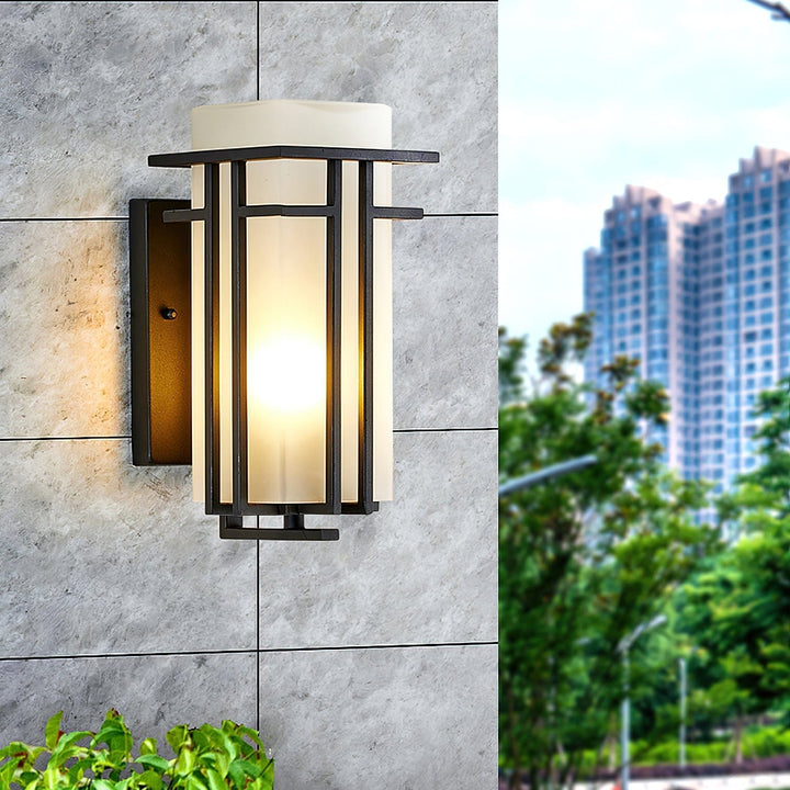 Lampa ścienna Linden na zewnątrz