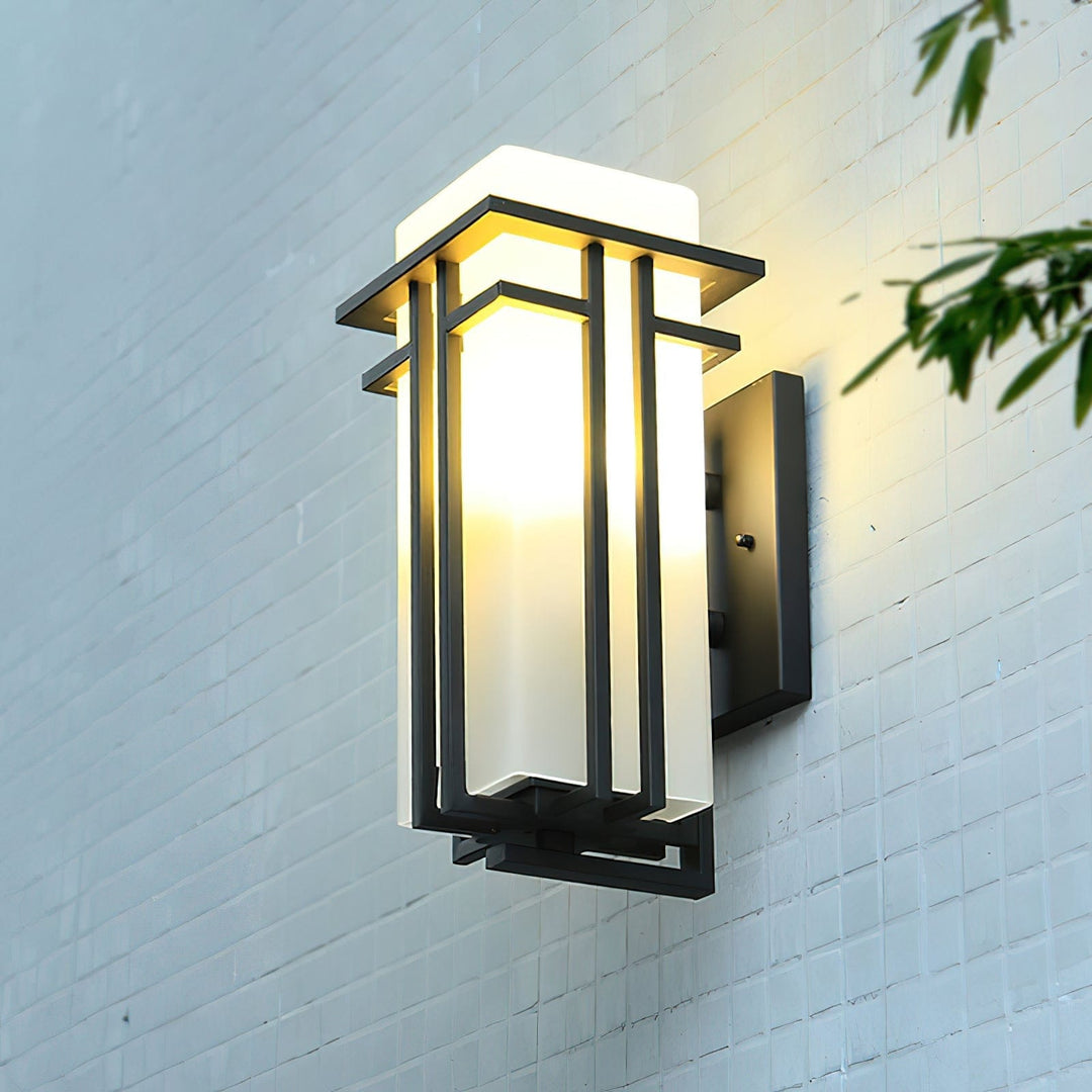 Lampa ścienna Linden na zewnątrz
