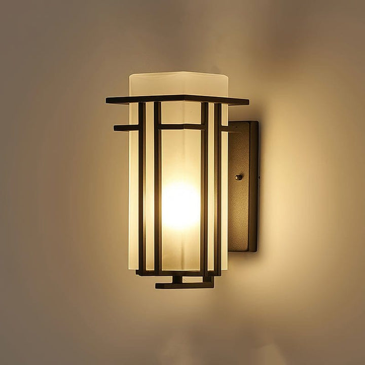 Lampa ścienna Linden na zewnątrz