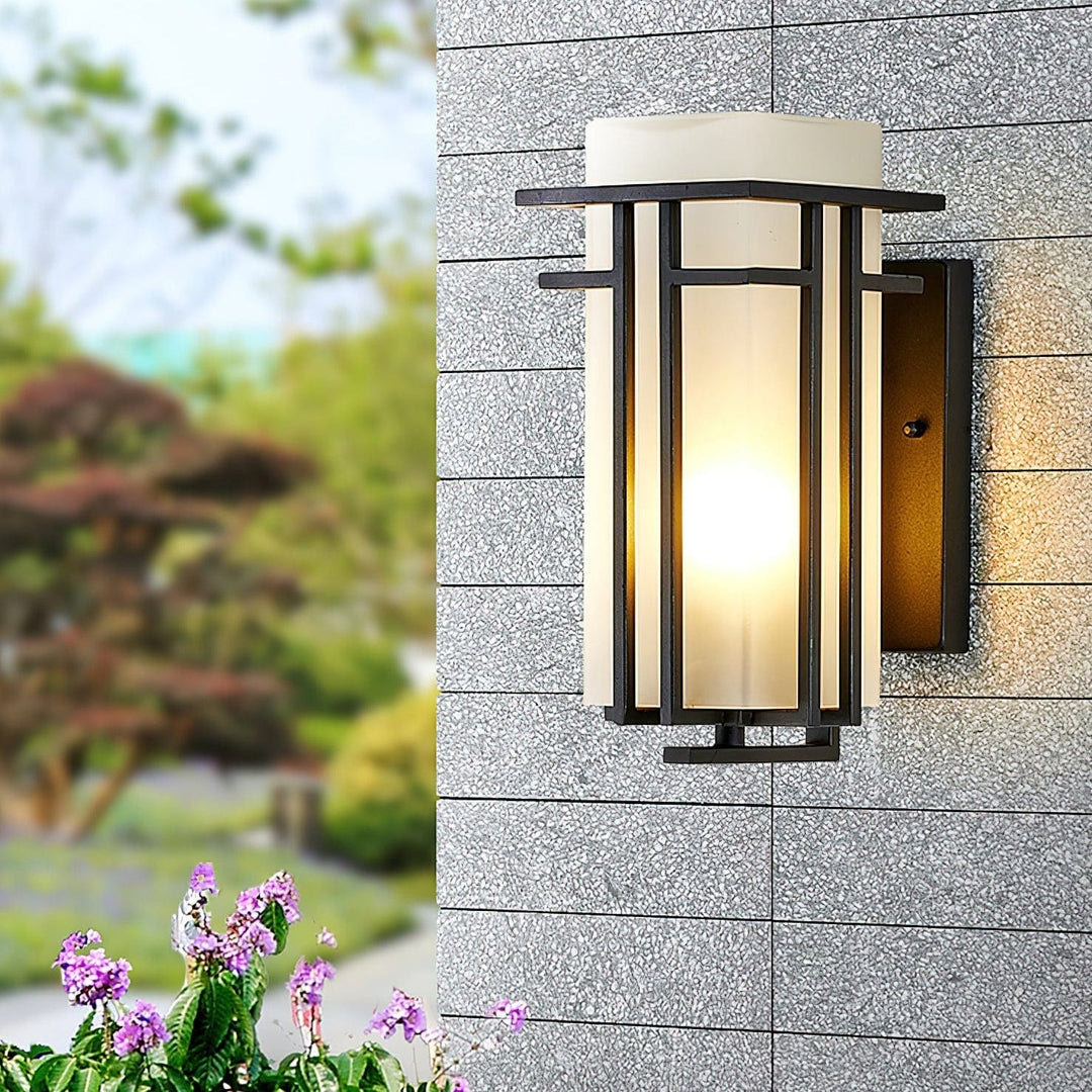 Lampa ścienna Linden na zewnątrz