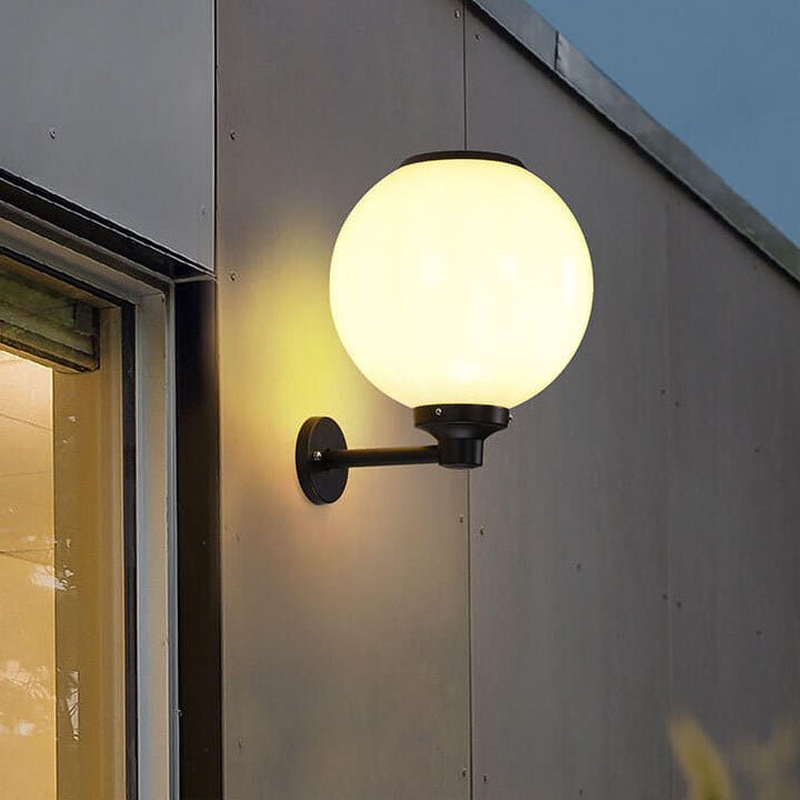 Wodoodporna lampa ścienna na energię słoneczną do użytku zewnętrznego