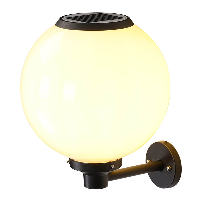 Wodoodporna lampa ścienna na energię słoneczną do użytku zewnętrznego