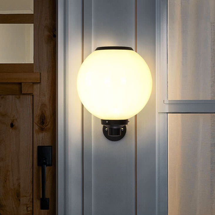 Wodoodporna lampa ścienna na energię słoneczną do użytku zewnętrznego